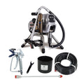 iBELL APS2130 Airless Paint Sprayer Machine with Powerful 840W Motor, Max Pressure 22.7MPa/3300psi, 2.1L/Min Flow Rate and 15M High Pressure Hose...