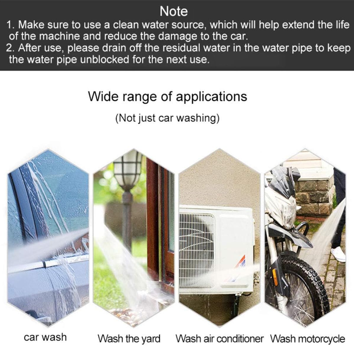 IBELL WIND79 Induction Motor High Pressure Washer, 1800 Watts Motor, 140 Bars, 7L/Min Flow Rate, 5 Meters Outlet Hose, for Car, Bike and Home Cleaning Purpose Turbo Nozzle (Premium Edition)