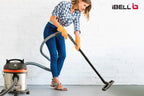 IBELL Cyclone1400 HEPA Filter Stainless Steel 20 Litre 20kPa Pressure Wet/Dry Vacuum Cleaner with Powerful Suction Water Picking Brush and Blower Function