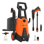 IBELL WIND66 Pressure Car Washer, 1550 Watts Motor, 120 Bar Car Washer High Pressure Gun, 6.7 L/Min Flow, 5M Hose, Portable Pressure Washer for Car, Bike, Home & Outdoor Cleaning