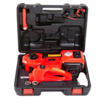 iBELL ECJ510 Hydraulic Jack for car, 5 in 1 Electric Jack for car with Tire Inflator and Electric Impact Wrench, Lifting Range 6 to 17.7 inch Compactible for Car SUV MPV Sedan