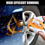 iBELL ECJ310 Hydraulic Jack for car, Electric Jack with Tire Inflator and Electric Impact Wrench, Lifting Range 6 to 17.7 inch Compactible for SUV MPV Sedan