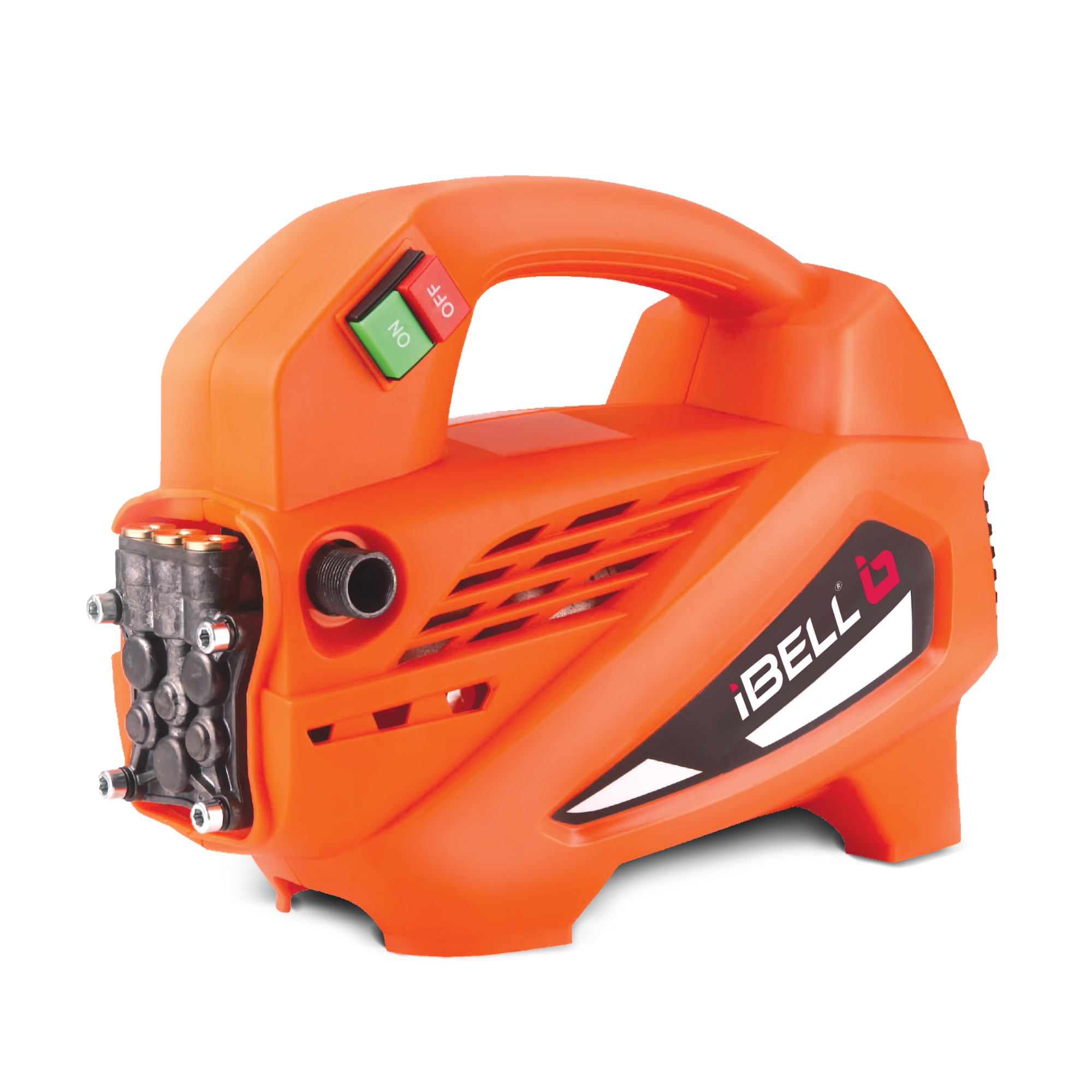 IBELL Microjet High Pressure Washer, 1700W Induction Motor, 130 Bar Car Washer High Pressure Gun, 6.9 L/Min Flow, 5 M Hose, Turbo Nozzle, Portable Pressure Washer (Premium Edition)