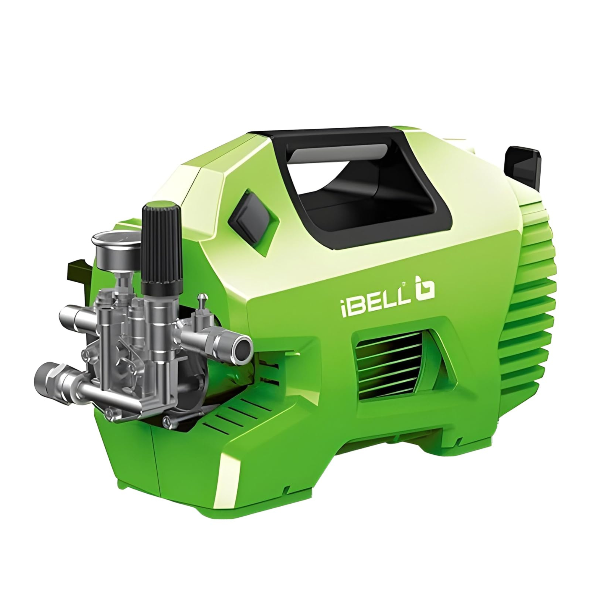 IBELL iGreen550 High Pressure Washer, 2200W Induction Motor, 160 Bar Car Washer High Pressure Gun, 7.4 L/Min Flow, 5M Hose, Portable Pressure Washer for Car, Bike, Home & Outdoor Cleaning