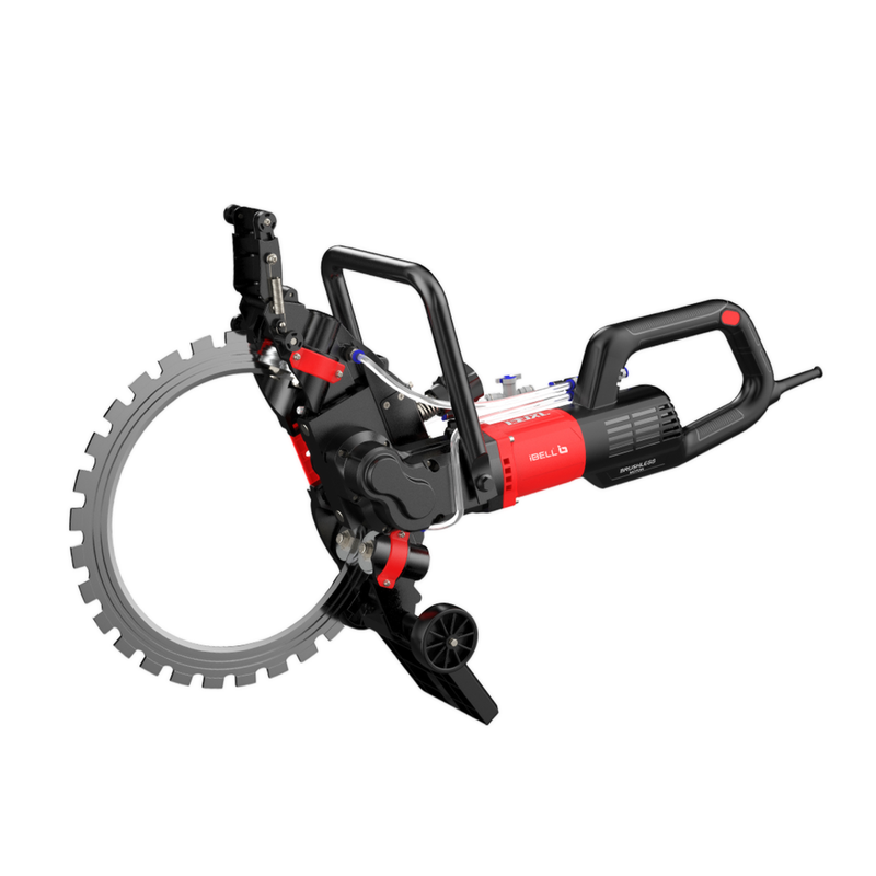 IBL RS185C 410mm Electric Ring Saw Concrete Cutter, 6000W Heavy-Duty Wall & Pipe Cutting Machine, 290mm Max Cutting Depth, 3000 RPM Professional Construction Cutting Tool